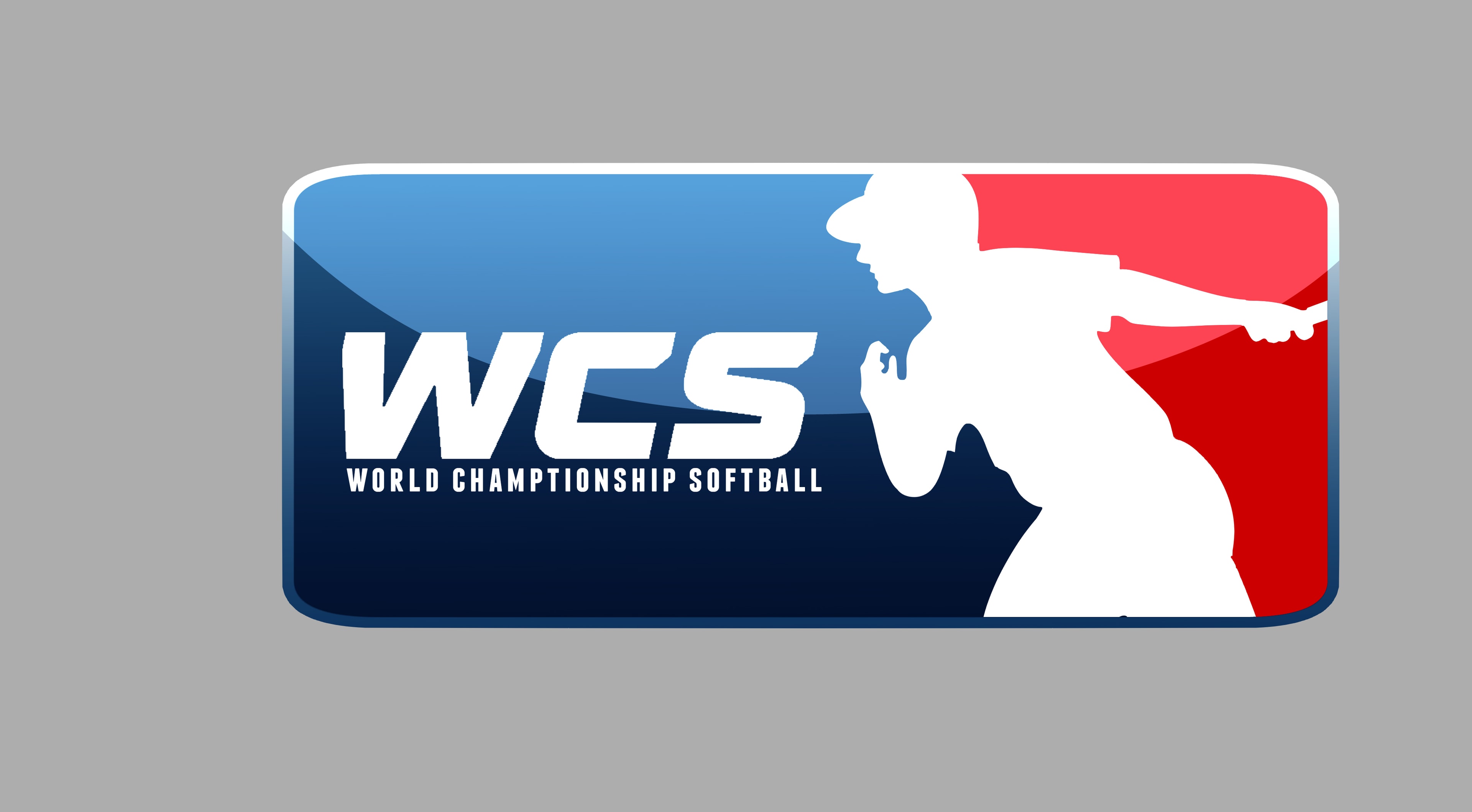 WCS — World Championship Softball Logo