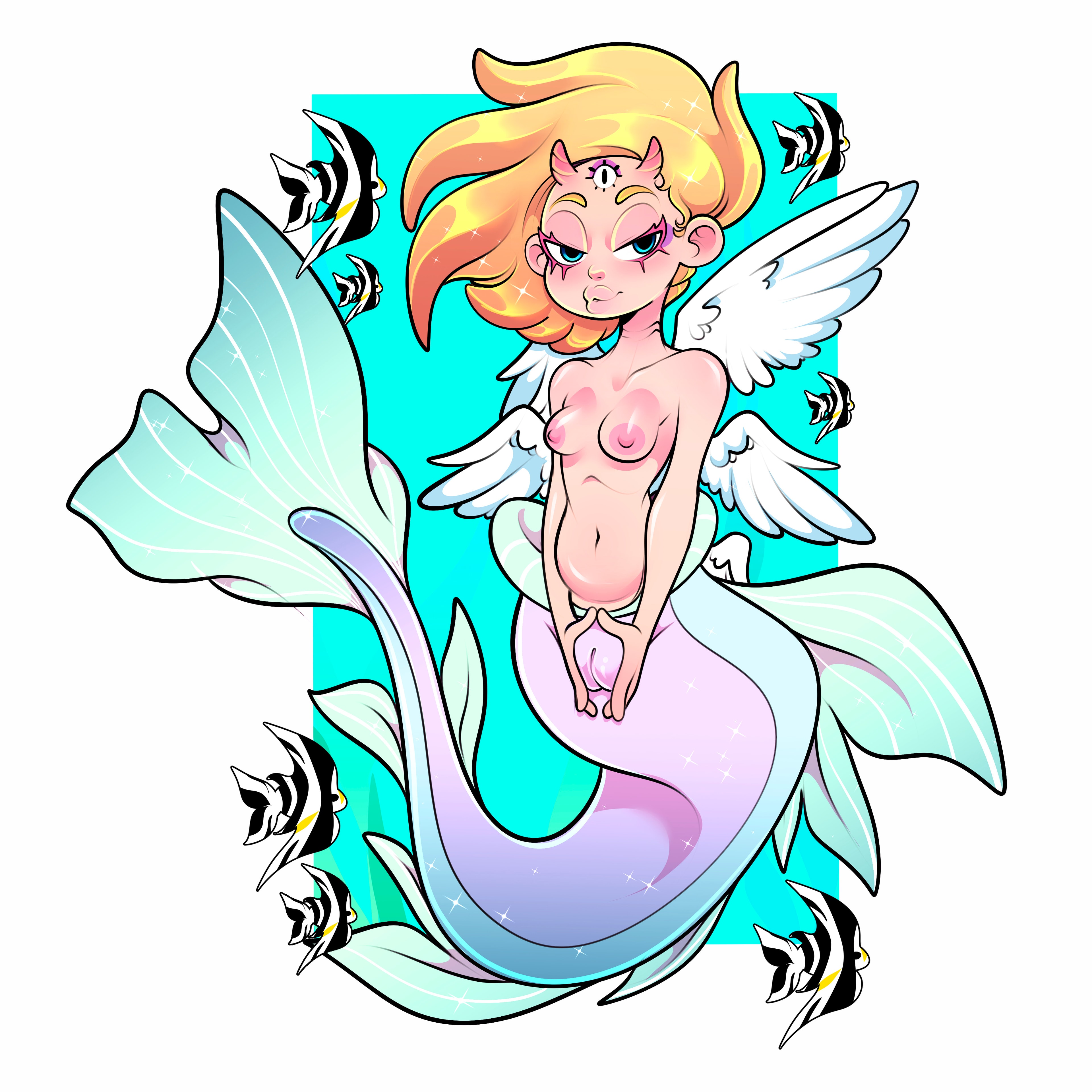 Winged Mermaid