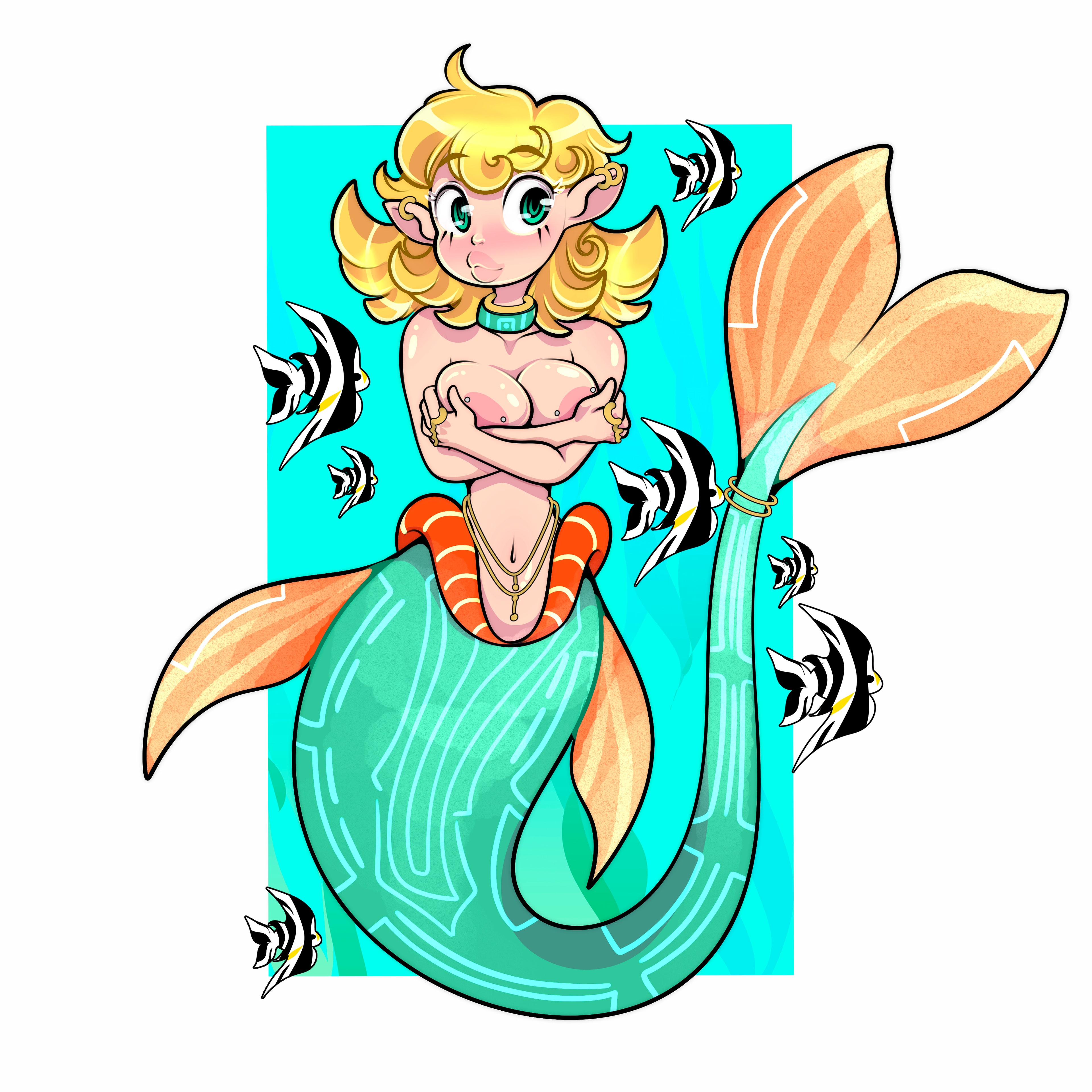 Blonde Mermaid