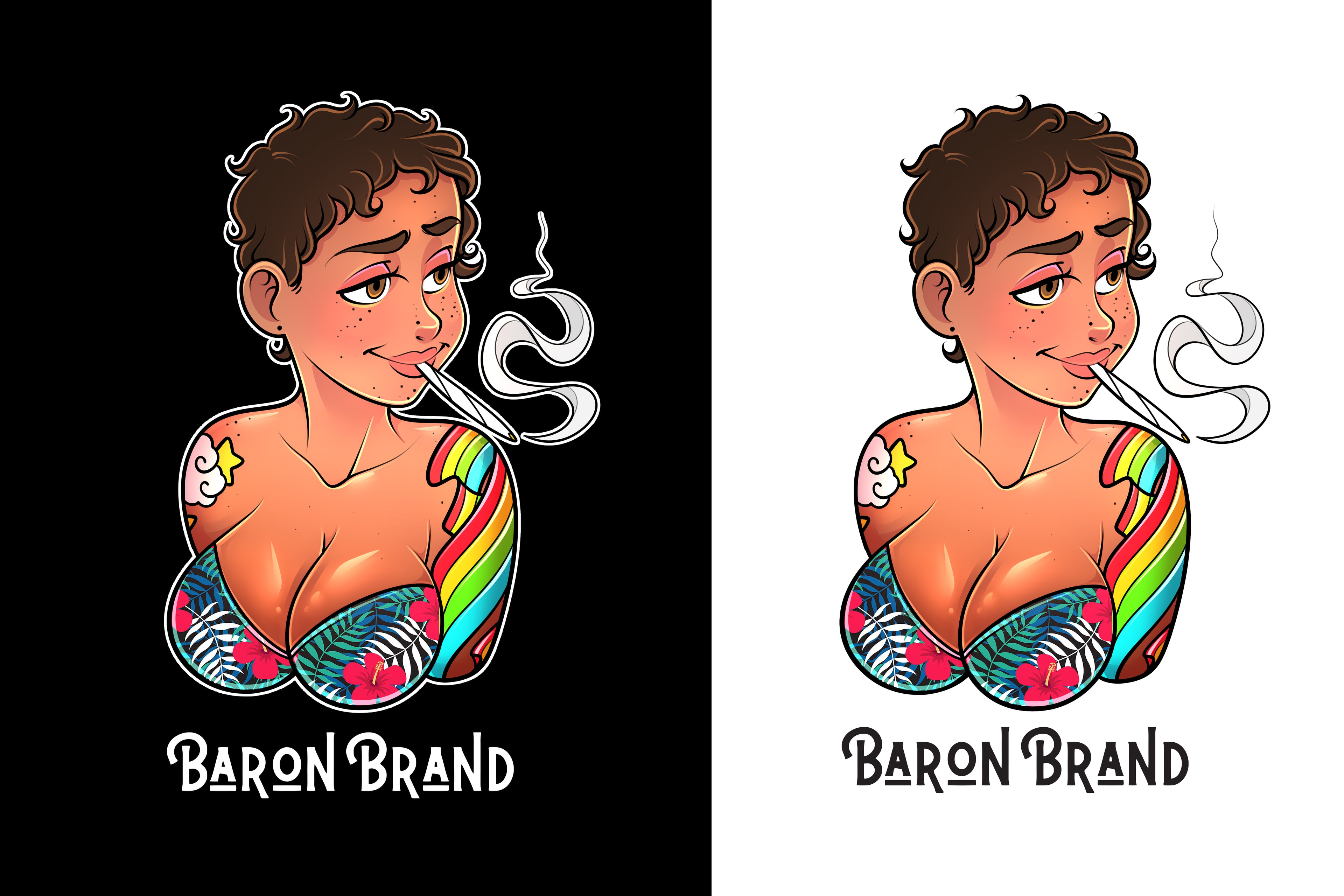 Baron Brand — Character Mascot