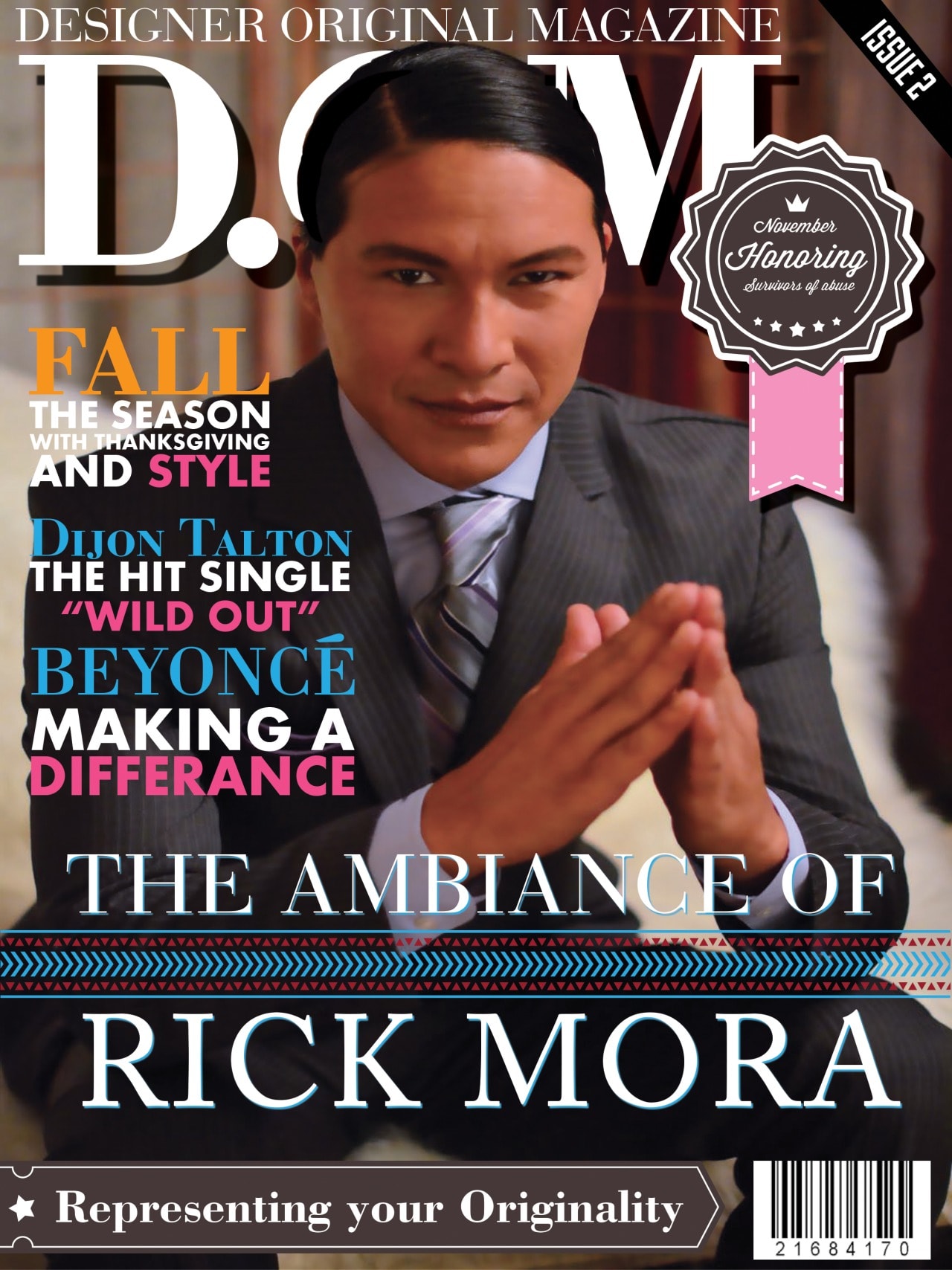 D.O.M. Magazine — Rick Mora Cover